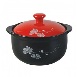 Flameproof Ceramic Stewpot, 3.5-Litre