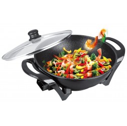 Electric Non-Stick Wok, Size: Ø32cm