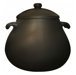 Heat-Resistant Earthen Pot Premium Small Rim Series, 4.5-Litre